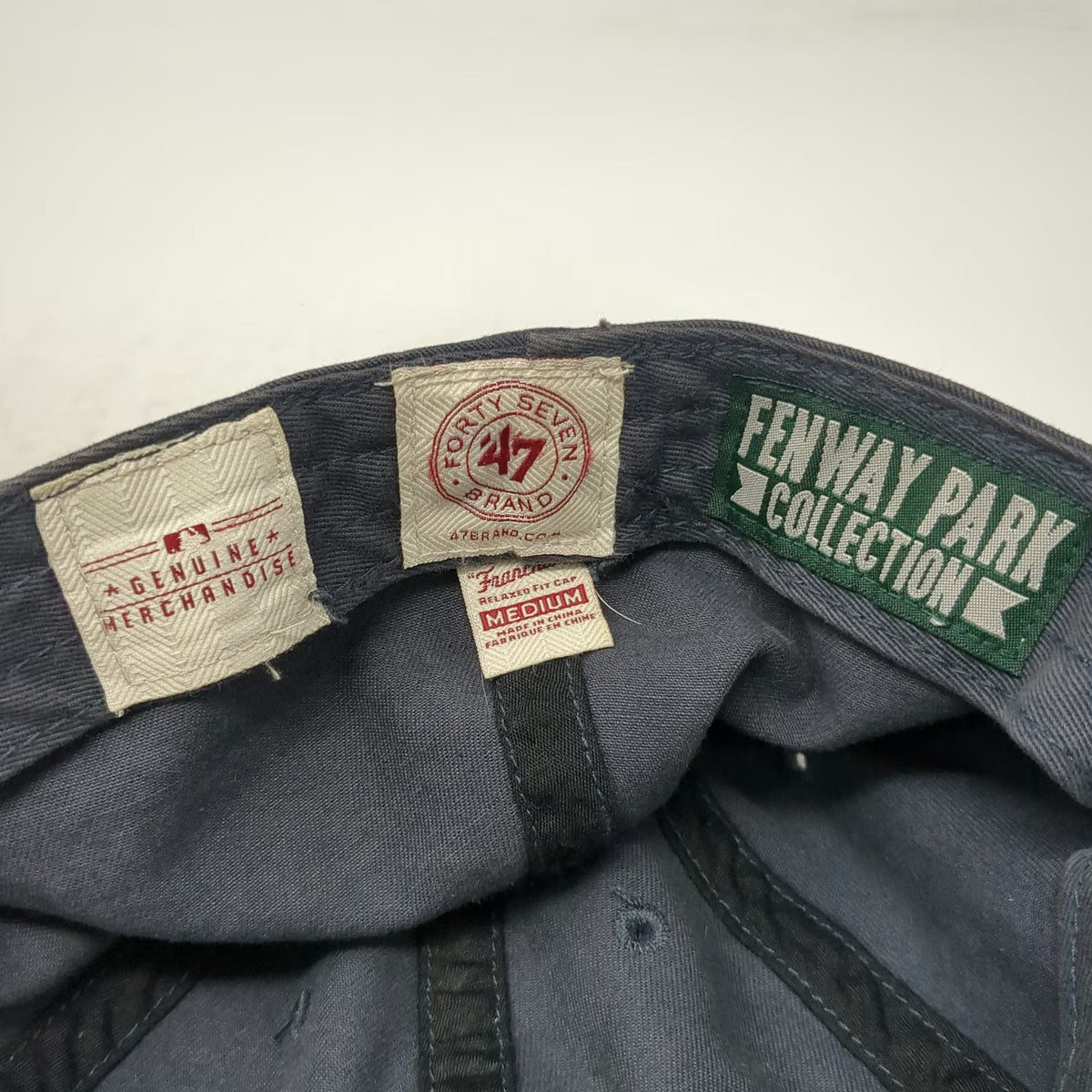 '47 Brand Boston Red Sox Gray M Baseball Cap Cotton Franchise Fenway Park Hat