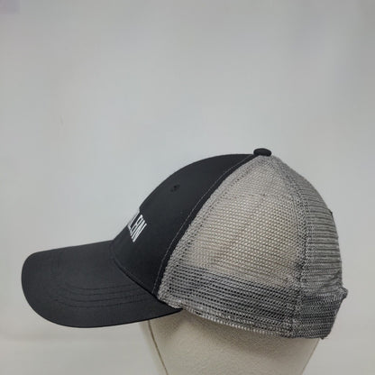 Calvin Klein Snapback Mesh Back Trucker Hat Black One Size Colorblock