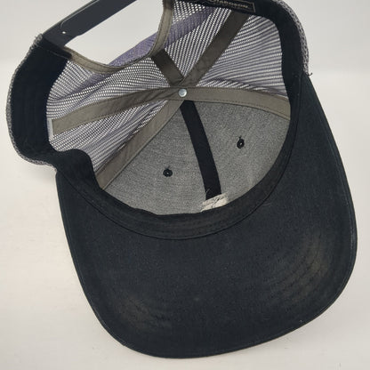 Beck's Snapback Trucker Hat Gray One Size Mesh Back Outdoor Richardson