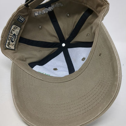 Pacific Headwear Baseball Cap Brown OS Pacific Supply CertainTeed Hat Strapback
