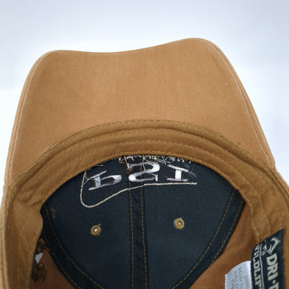 PSI Pavement Specialties of Idaho Strapback Hat Brown OS Adjustable Dri-Duck