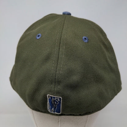 Miami Giants Fitted Hat Multi 7 3/4 Embroidered Colorblock Ebbets Field Flannels