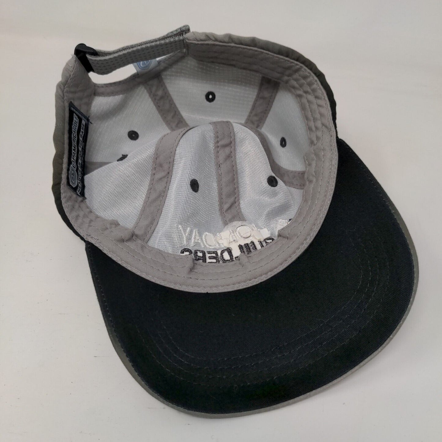 Holiday Builders Strapback Golf Hat Gray OS Adjustable Embroidered Cap America