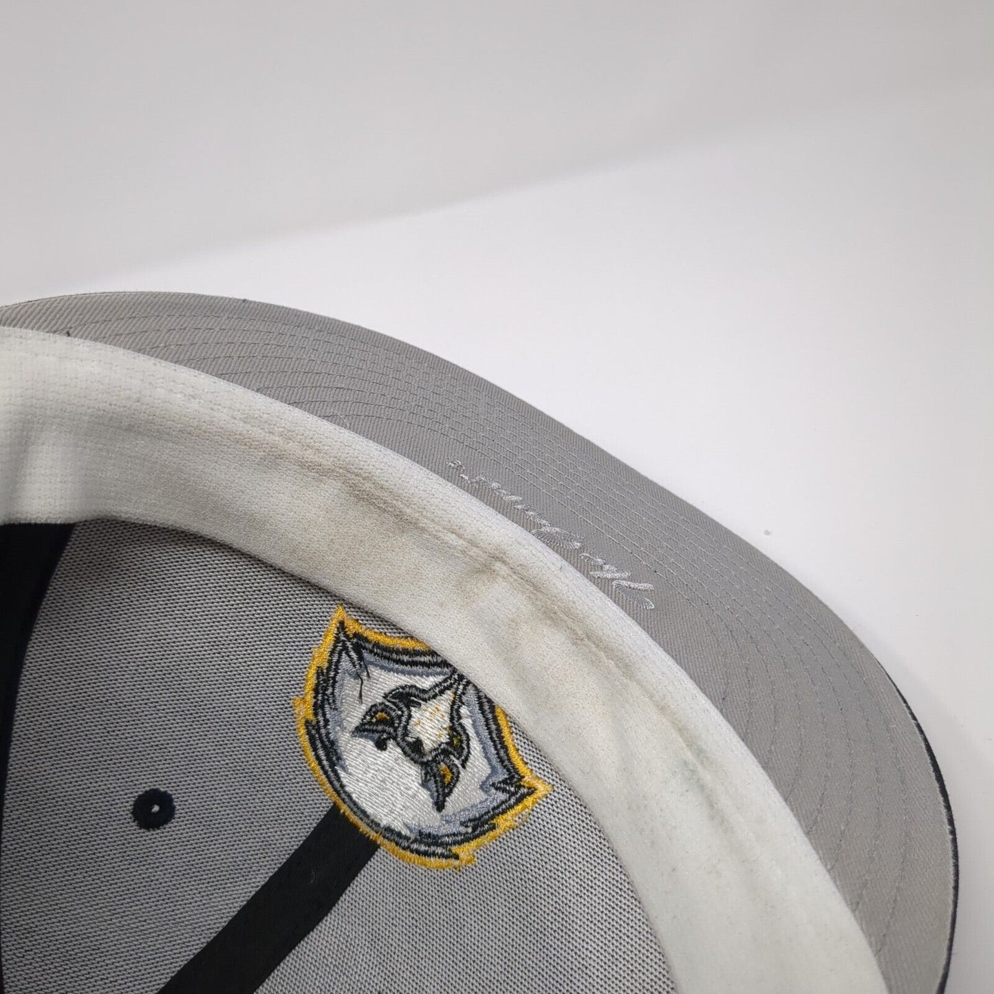Golden Eagle Soar Fitted Hat Black Medium Embroidered 6 Panel The Game