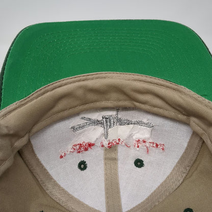 Toppers Snapback Beige Green One Size Prairie View Farms Red Angus Cattle Hat