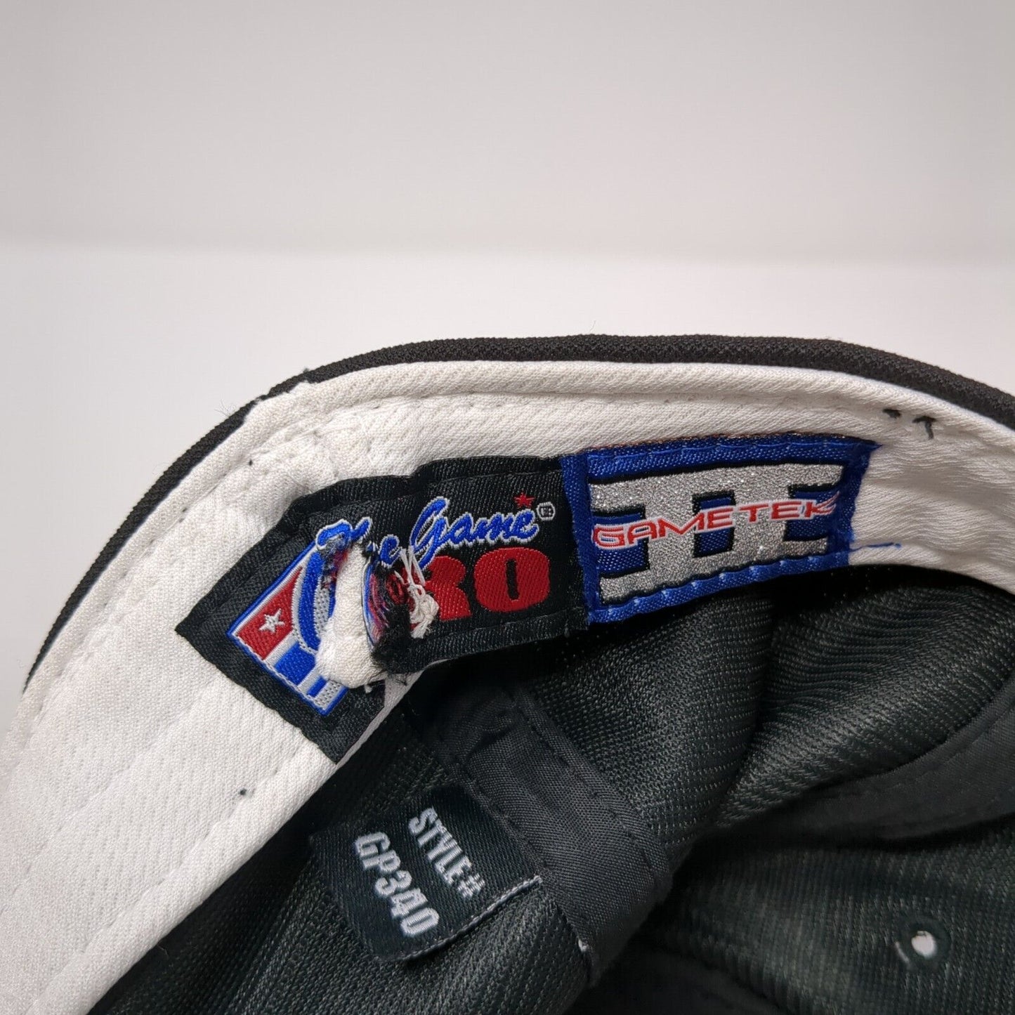 Bishop Kelly Fitted Hat Black One Size Embroidered GameTek The Game Pro