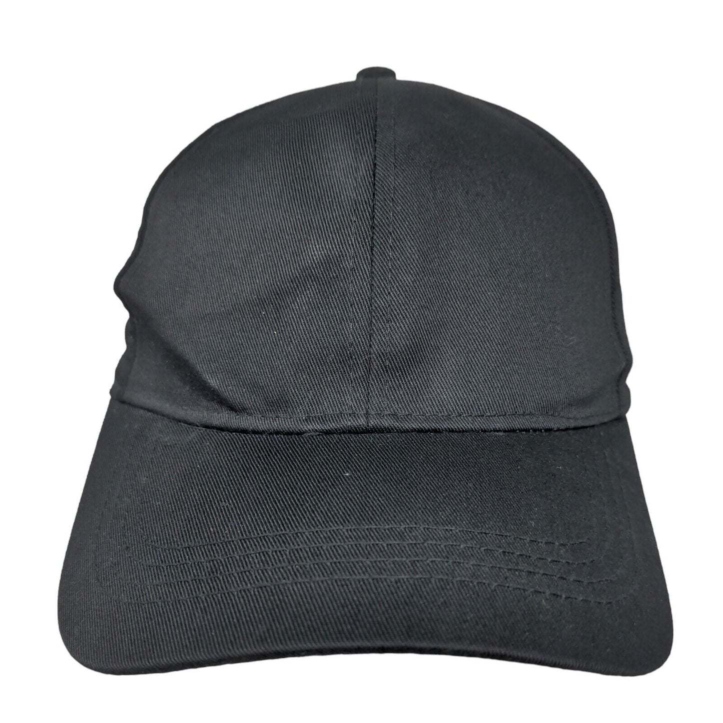 Primark Cares Strapback Hat Black One Size Adjustable 6 Panel Blank