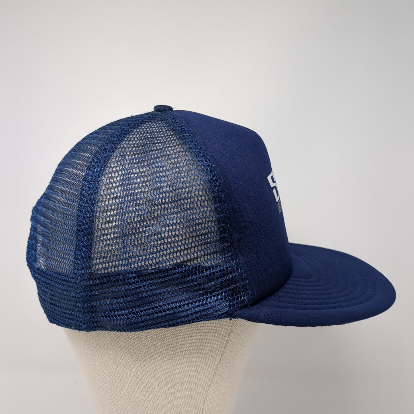 Specialty & Custom Dealer Snapback Trucker Hat Blue One Size Mesh Back