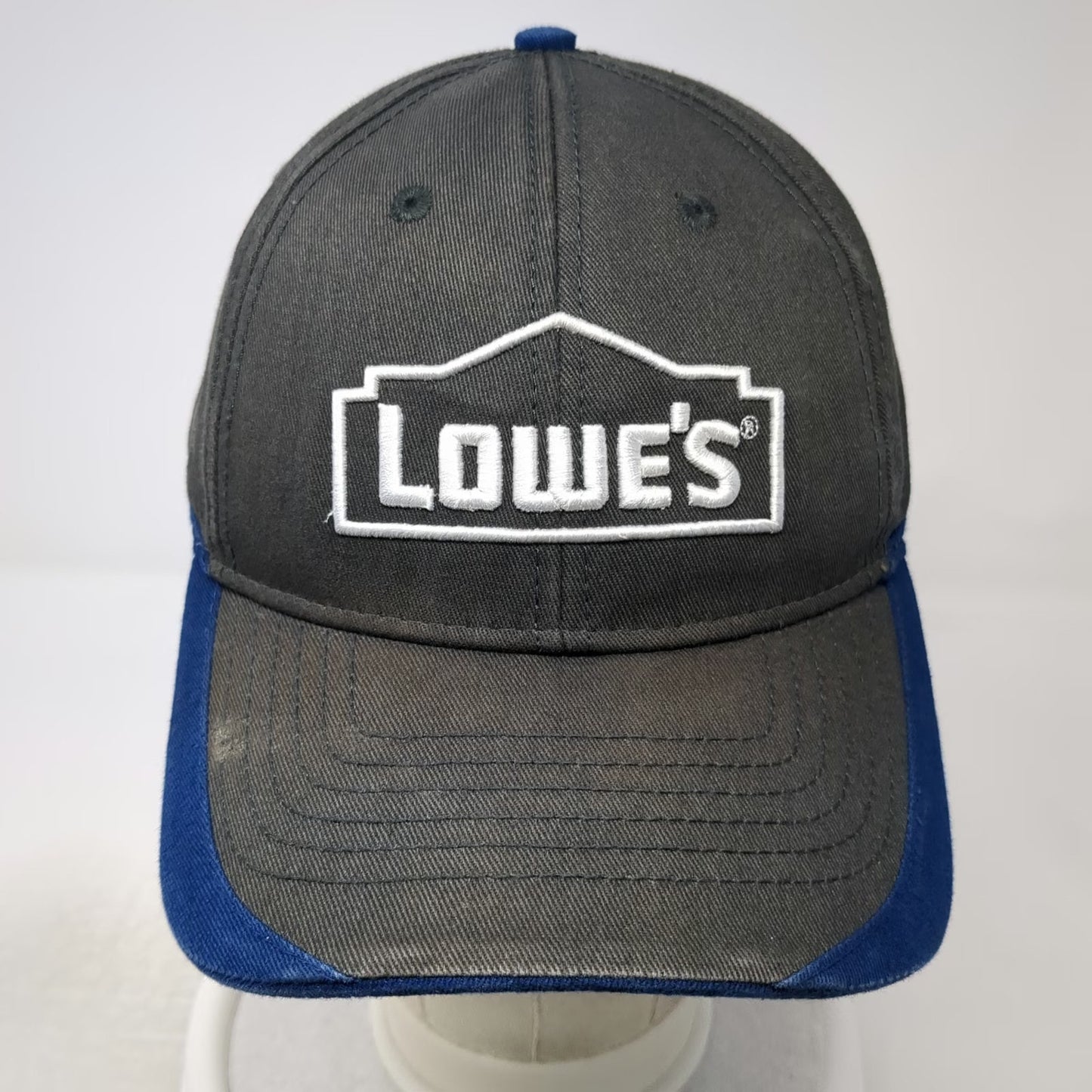 Lowe's Snapback Gray Blue One Size Back End Appreciation 2020 Corporate Hat