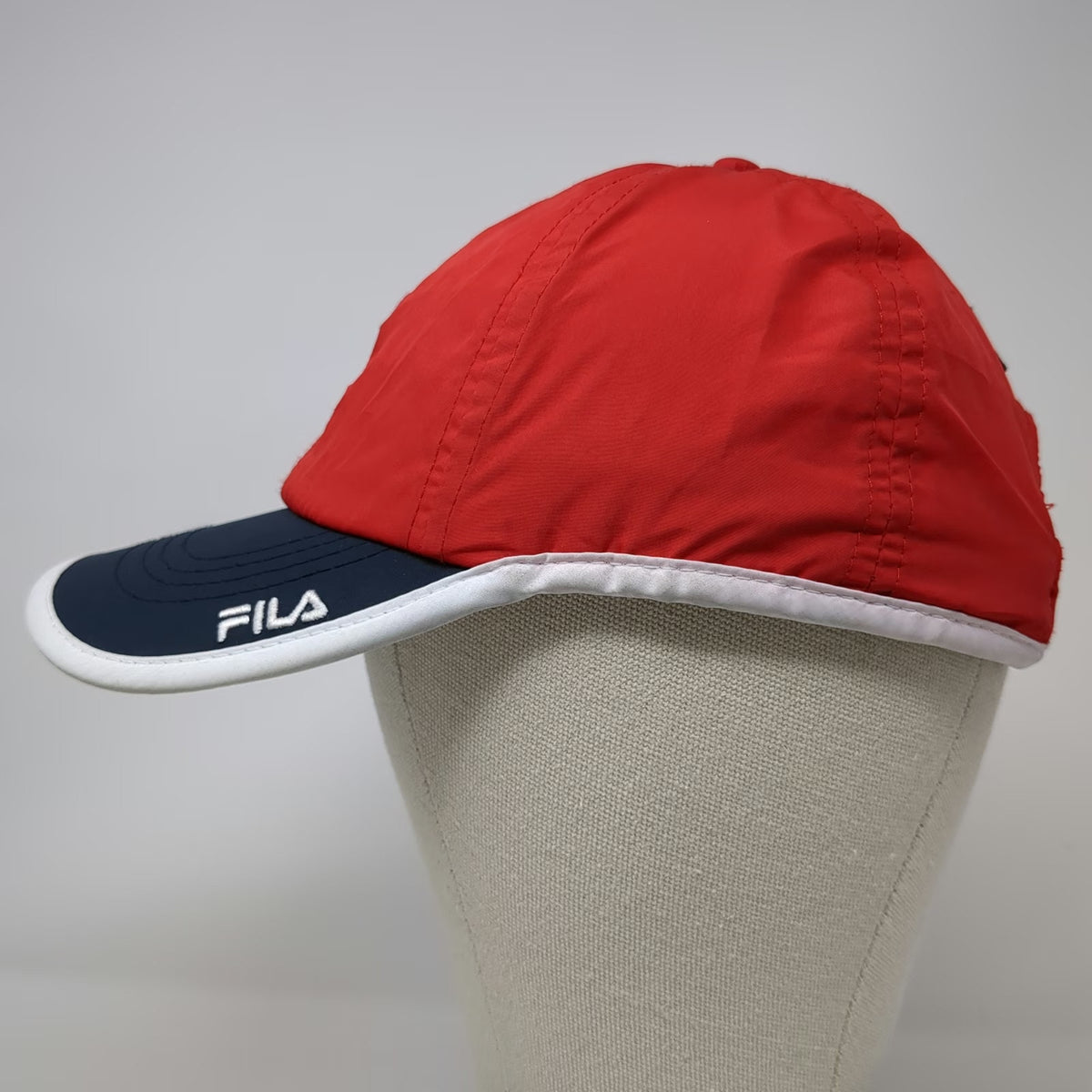 Fila Baseball Cap Red Blue White One Size BNP Paribas Open Tennis Strapback Hat
