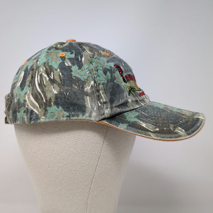 Hit Wear Baseball Cap Green Camo One Size Pro Machine Murray Utah Sun Logo Hat