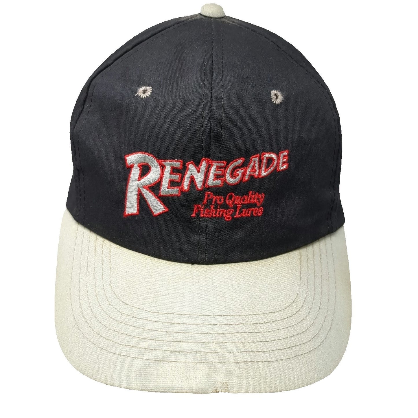 Outdoor Cap Snapback Black One Size Renegade Pro Quality Fishing Lures Logo Hat