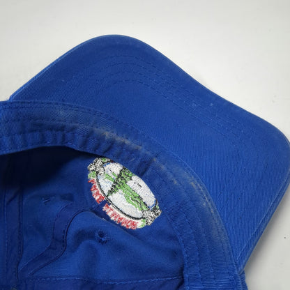 Town Talk Lake Almanor Country Club Hat Blue One Size Baseball Cap Slideback