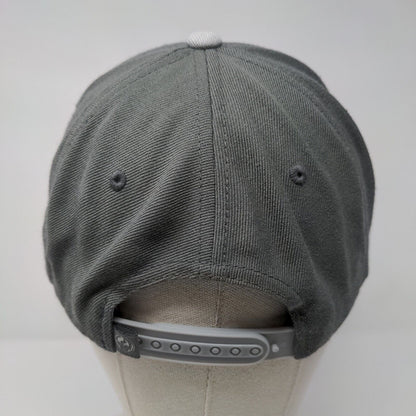 Dragon Alliance Patch Snapback Hat Gray OSFA Adjustable Vent Holes