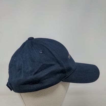 Timber Pines Strapback Hat Blue One Size Adjustable Embroidered Town Talk