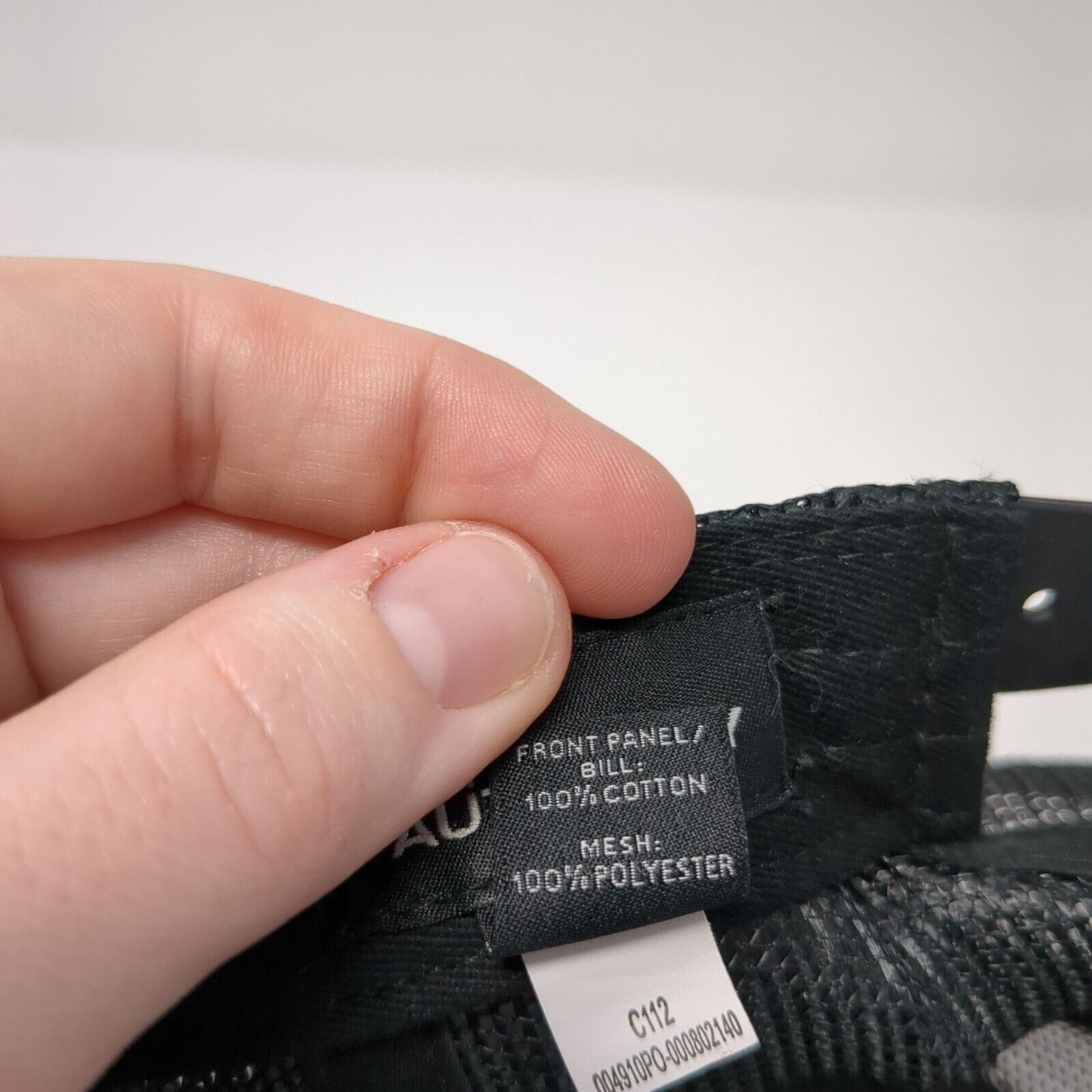 Next Era Energy Resources Snapback Trucker Hat Black OS Mesh Back Port Authority