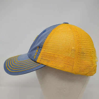 Letter S Patch Snapback Trucker Hat Multi OSFA Mesh Back American Needle