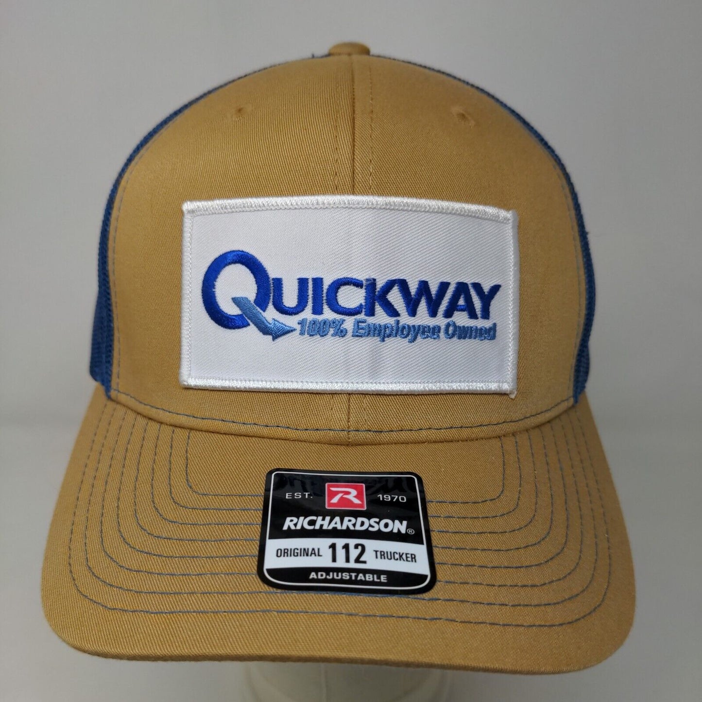 Richardson Men's Snapback Mesh Back Hat Multicolor Quickway Embroidered Logo