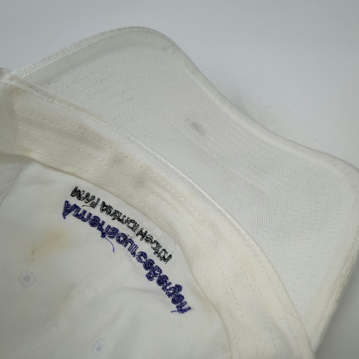 Nike Baseball Cap White One Size AmerisourceBergen MWI Animal Health Swoosh Hat