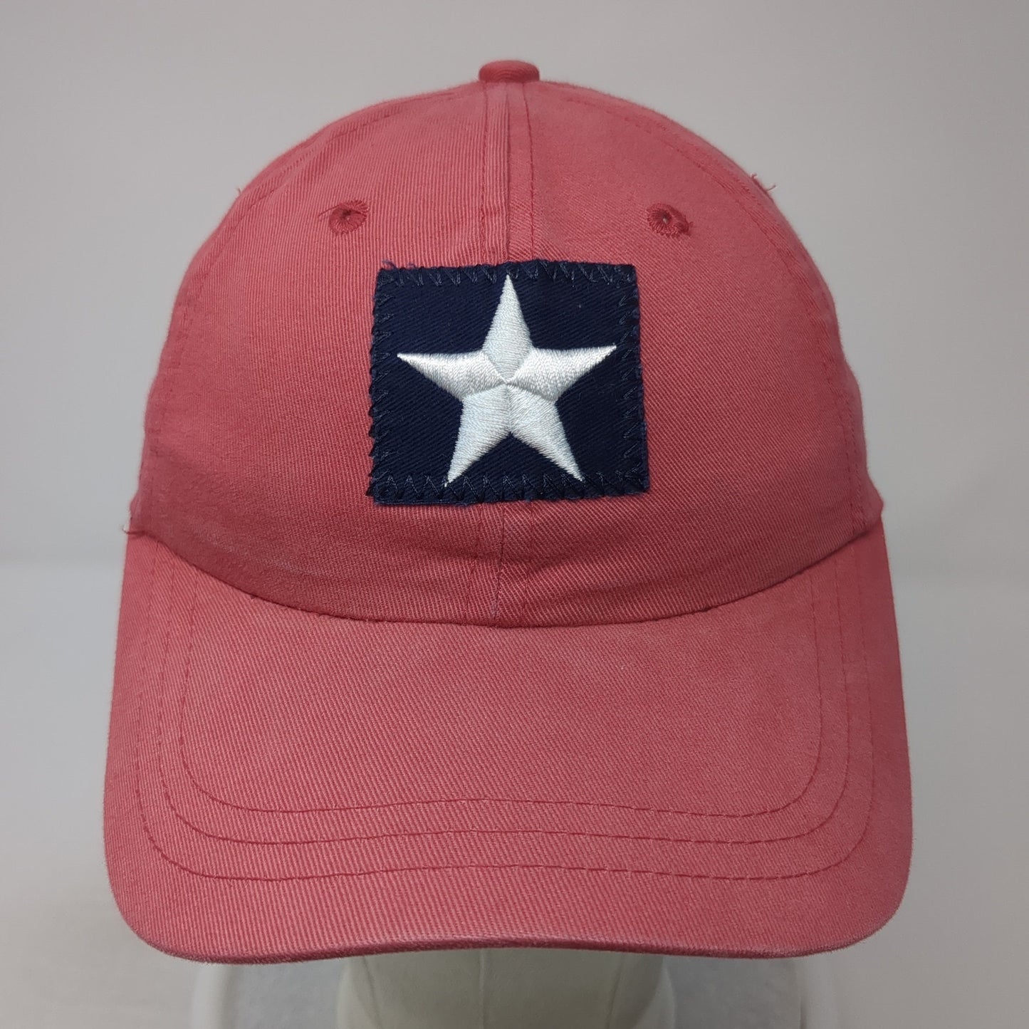 Star Patch Slideback Hat Red One Size Adjustable 6 Panel Xhilaration