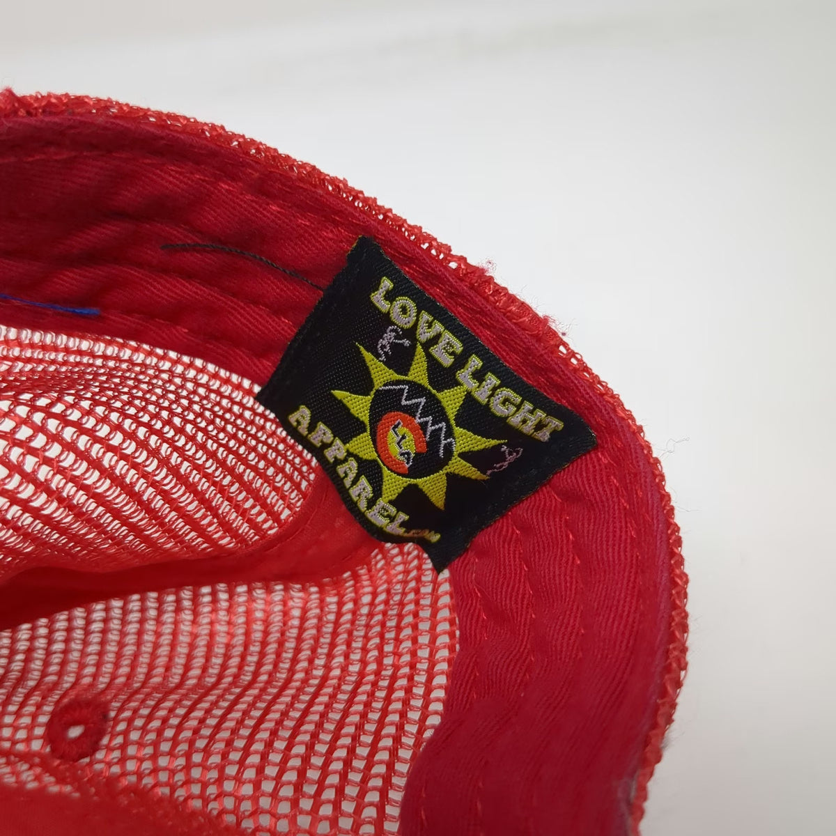 Otto Colorado Mountain State Flag Logo Black Red Snapback Trucker Hat One Size