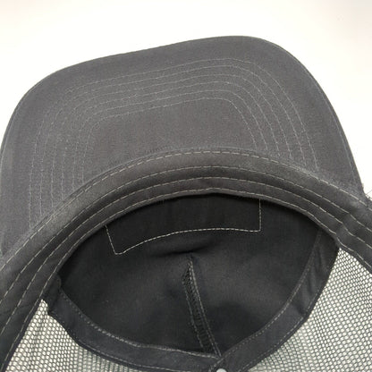 Brew Dr Patch Snapback Mesh Back Trucker Hat Gray One Size Adjustable