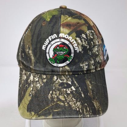 Spectrum 2000 Baseball Cap Green Camo One Size Muffin Monster Aqua Solutions Hat