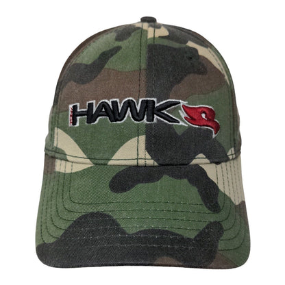 Tony Hawk Men's Strapback Camo Hat Multicolor Size OSFM Embroidered Logo