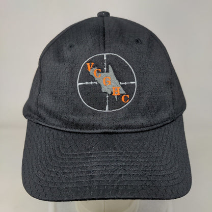 VCGHC Strapback Hat Black OSFA Embroidered Adjustable Port Authority
