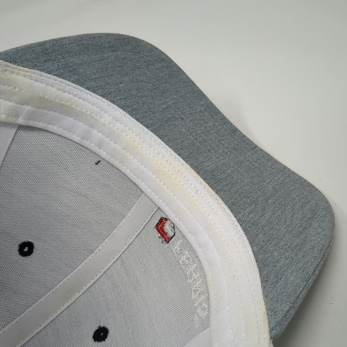 Richardson Trucker Hat Black Gray White One Size Ferris Logo Mesh Back Snapback