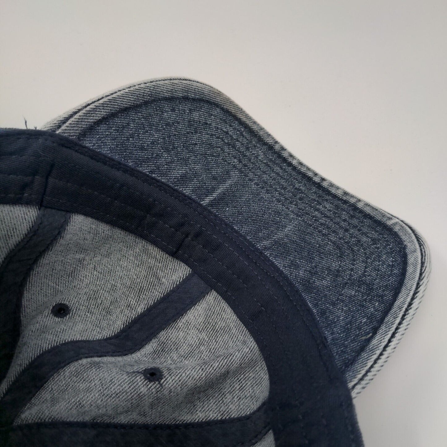 AB Slideback Hat Blue OSFA Adjustable Embroidered 6 Panel Denim Richardson