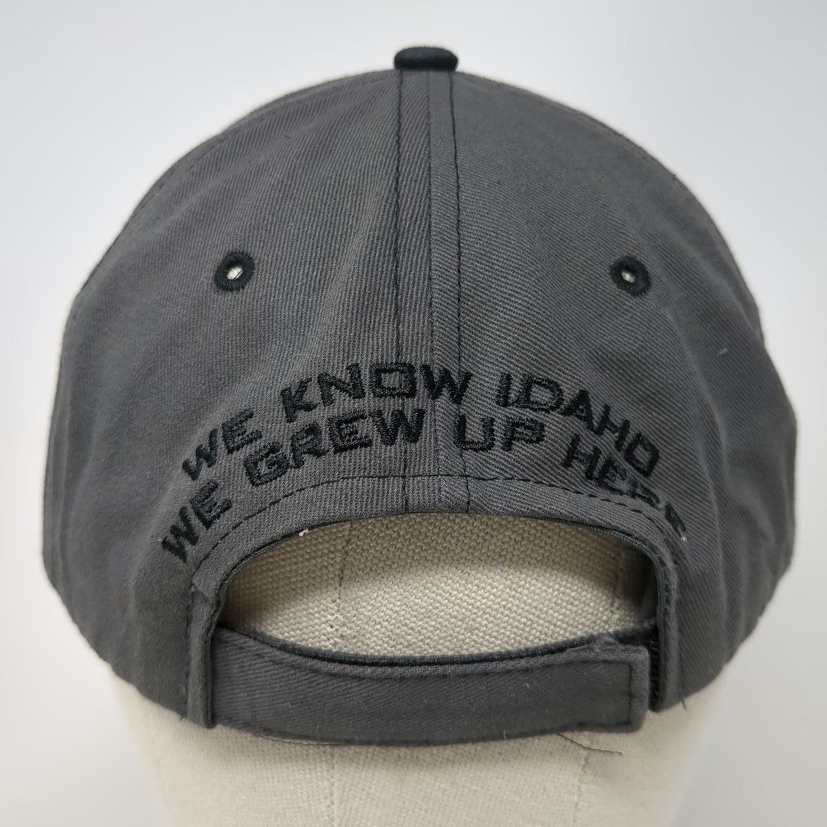 Buck's Bags Baseball Cap Gray One Size Idaho Farm Bureau Insurance Logo Hat