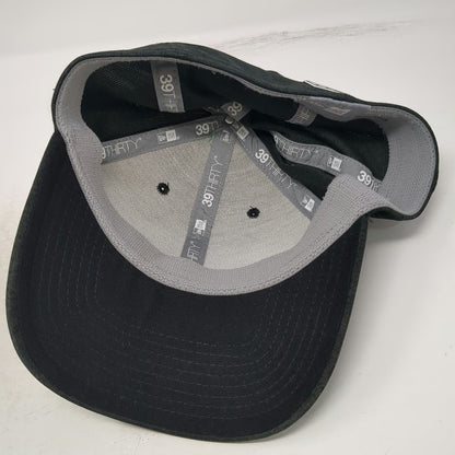 New Era Colorado Rockies MLB Baseball Cap Black L 39THIRTY Stretch Fit Patch Hat