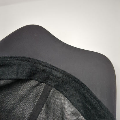 H&M Slideback Hat Black One Size Adjustable Breathable Mesh 6 Panel Polyester