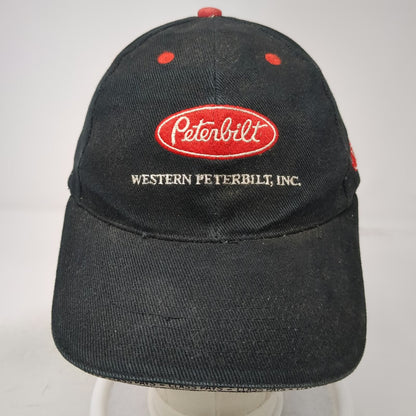 BuyMoreCaps Peterbilt Western Fife WA Black Baseball Cap One Size Strapback Hat