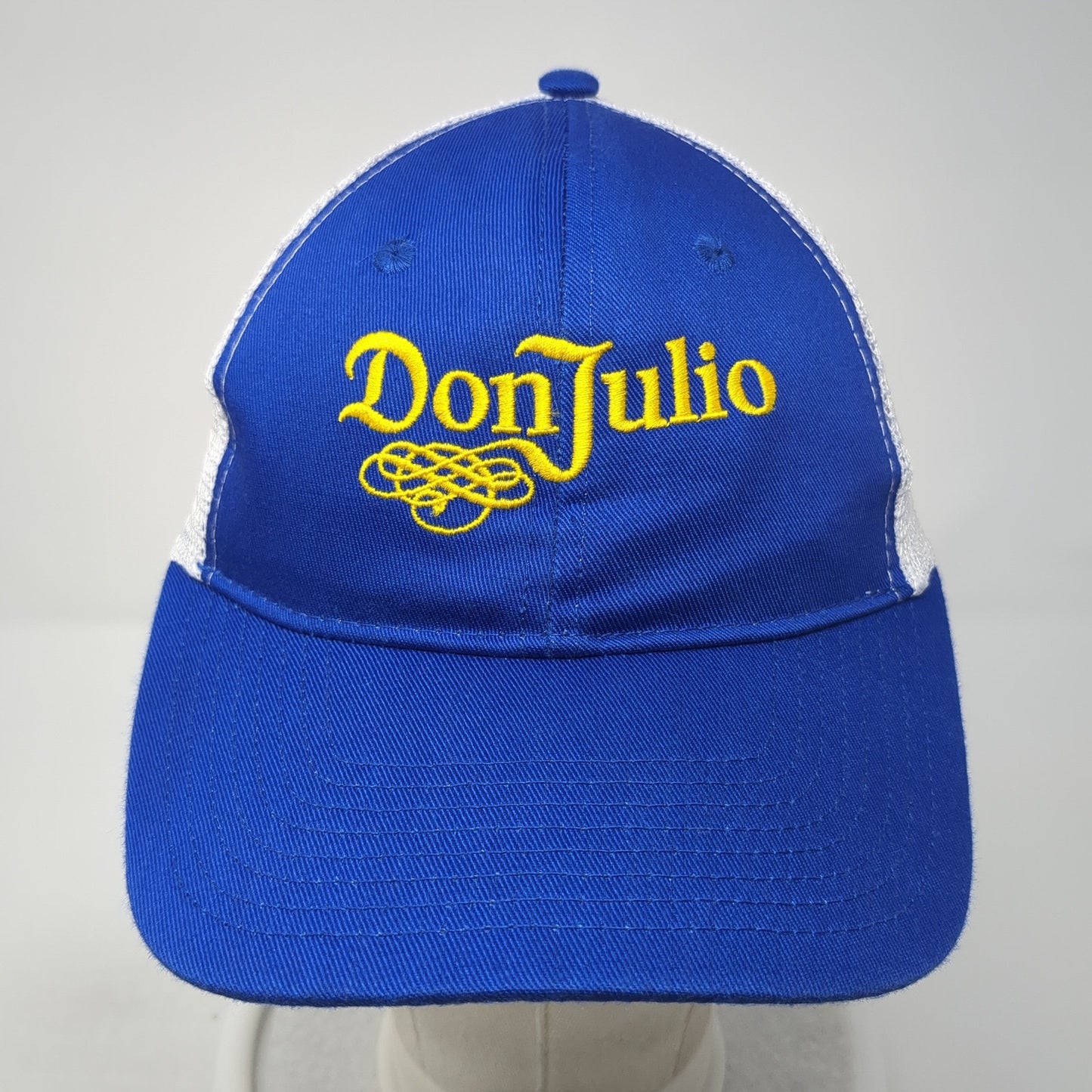 Don Julio Snapback Trucker Hat Blue One Size Mesh Back Colorblock