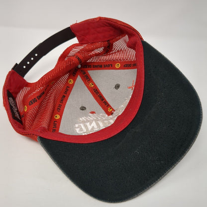 Deep Ellum Brewing Co. Snapback Trucker Hat Multicolor OS Adjustable Mesh Back