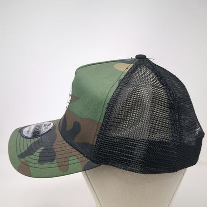 New Era Trucker Hat Green Camo One Size Sound to Summit Alaska Adventures 9FORTY