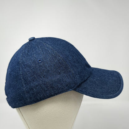 Faded Glory Baseball Cap Blue One Size Denim Embroidered Star Strapback Hat