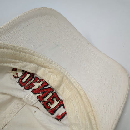 Legacy Cornell University NCAA Cap White Red Black One Size Slideback Cotton
