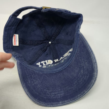 Sunsations Ocean City Maryland Blue One Size Baseball Cap Cotton Slideback Hat