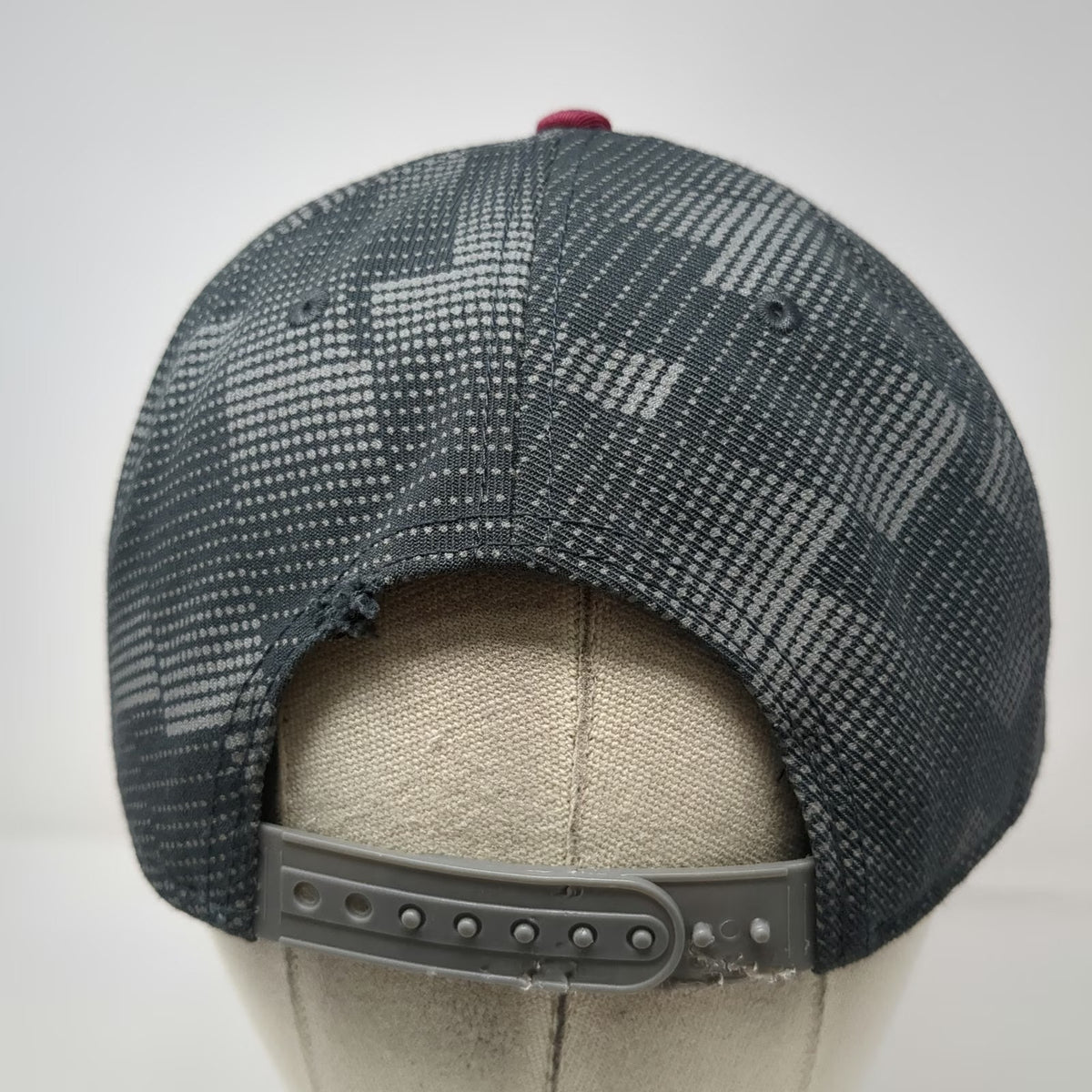 Florida State Seminoles NCAA Nike Snapback Hat Gray One Size Red Underbill Grid