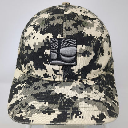 Buck's Bags Baseball Cap Beige Black Digital Camo OSFM The Land Group Inc Hat