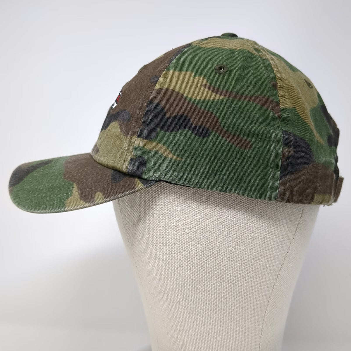 Port Authority Baseball Cap Green Brown One Size Strapback QuickSilver Logo Hat