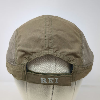 REI Baseball Cap Brown One Size 2009 Leadership Conference LED Light Brim Hat