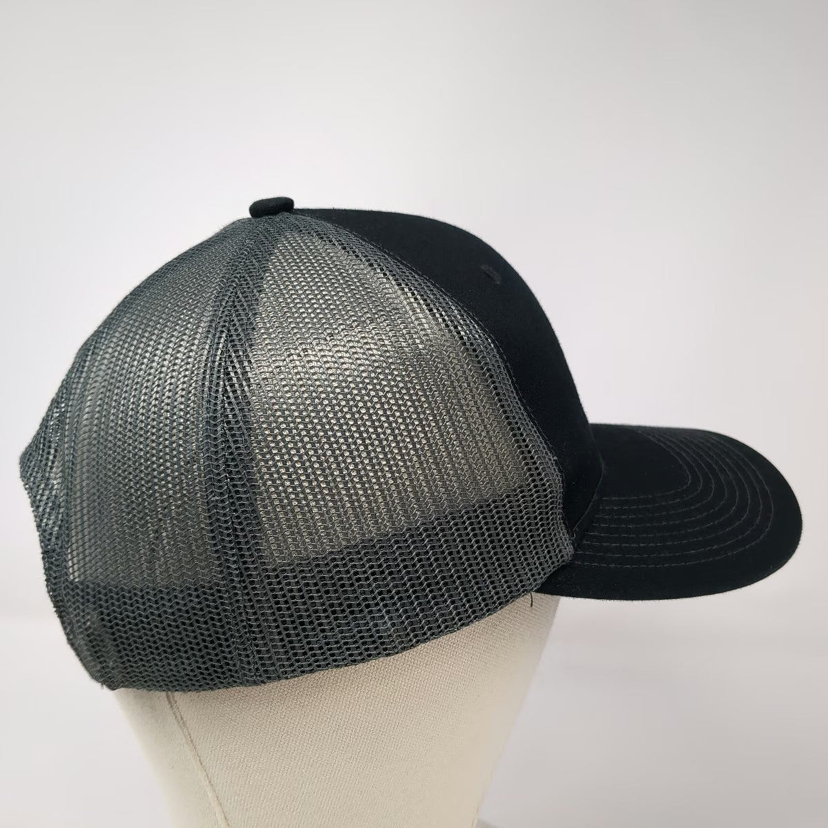 Port Authority Ditch Witch Trucker Hat Black One Size Mesh Back Snapback Logo