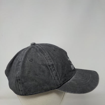 Plant Mom Slideback Hat Gray One Size Adjustable Embroidered 6 Panel Olivia Moss