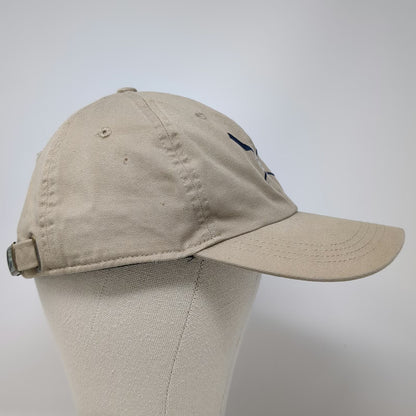 Ahead Baseball Cap Beige One Size LBI 1899 Crossed Oars Long Beach Island Hat