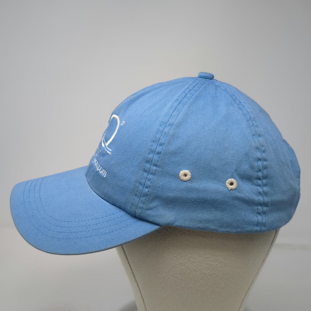 Falcon Baseball Cap Blue One Size ON-Q Recovery Strapback Hat White Beige