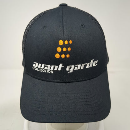 Yupoong Trucker Hat Black One Size Avant Garde Collection Mesh Snapback Cap